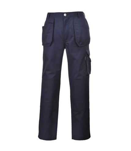 Portwest Mens Slate Hardwearing Workwear Trousers (Dark Navy) (UTRW4397)