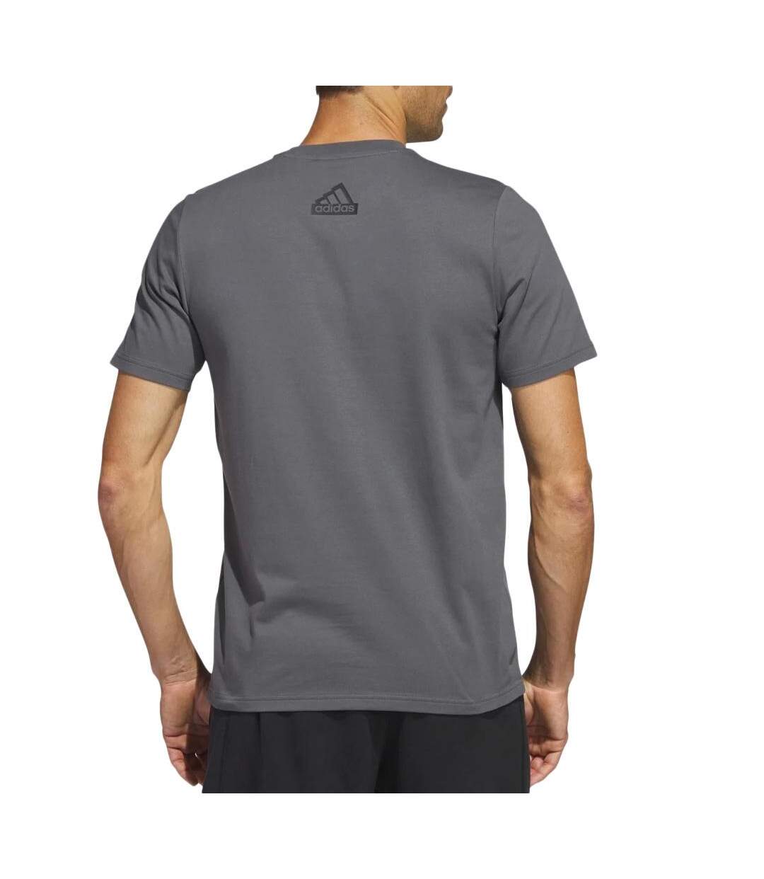 T-shirt gris homme adidas city - l-2
