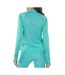 T-shirt Turquoise Femme Nike Midlayer - L