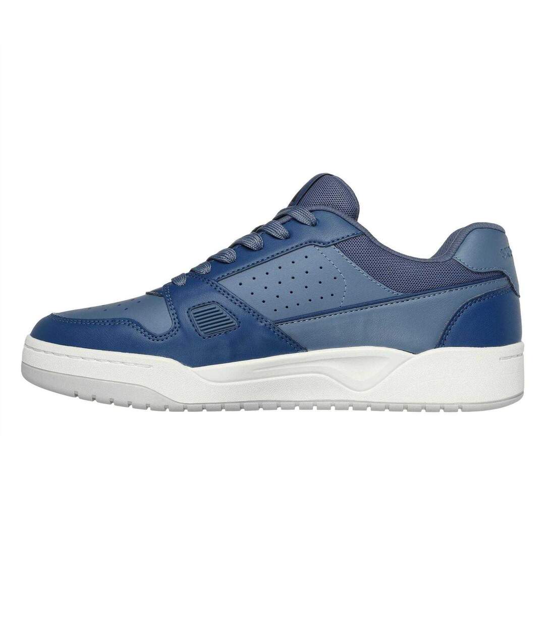 Mens Tiebreak Trainers Navy Skechers-2
