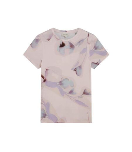 T-shirt Motif/style Floral Femme Rose Ted Baker