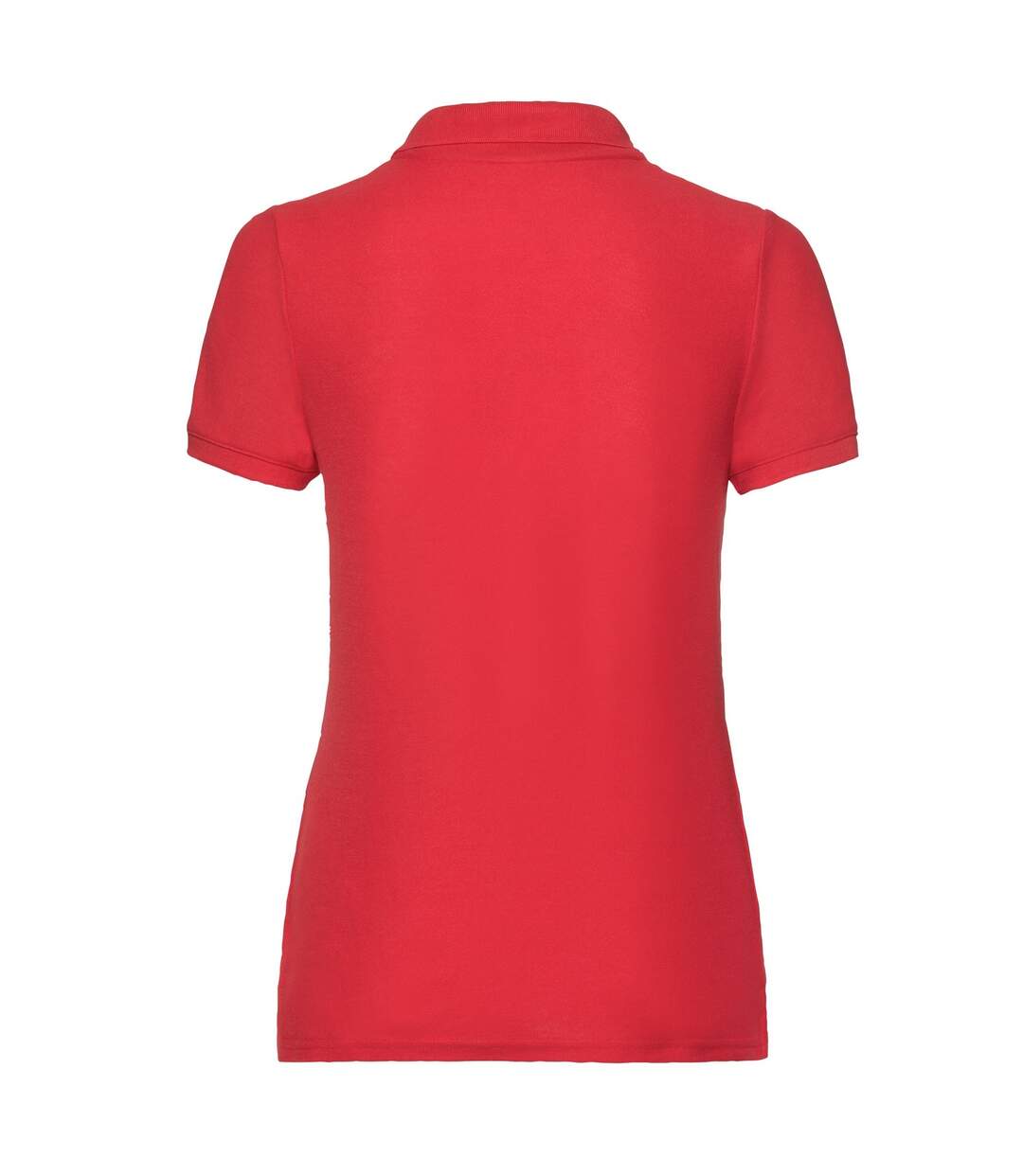 Polo Femme Rouge Fruit Of The Loom-2