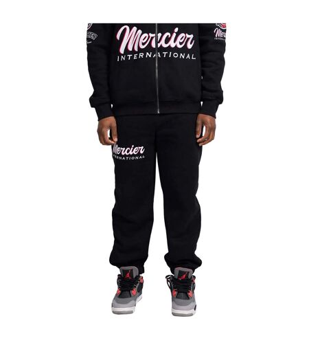Mens International Jogging Bottoms Black Mercier
