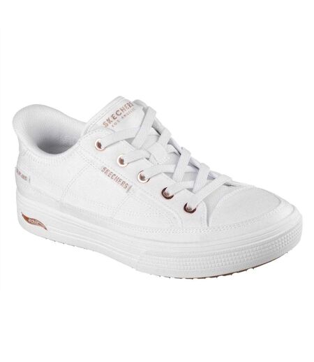 Baskets Arcade Meet Ya There Femme Blanc Skechers
