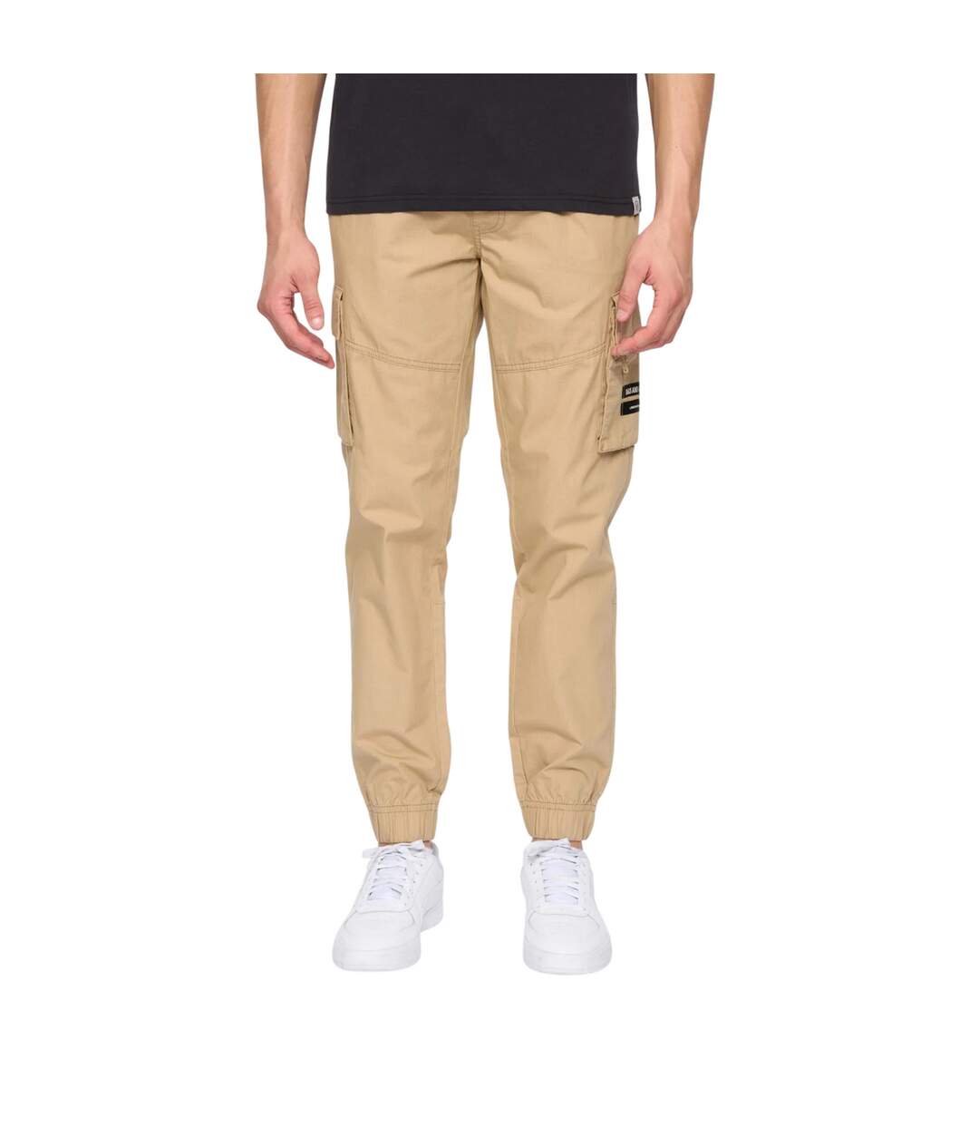 Pantalon de jogging chesser homme beige gris Duck and Cover