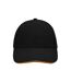 Casquette De Baseball Noir Myrtle Beach-1