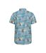 Mountain Warehouse Mens Tropical Shirt (Bright Blue) - UTMW3060