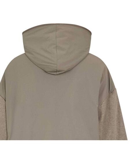 Sweat À Capuche Motif/style Superposé Homme Gris Gris Chiné Fear Of God Essentials
