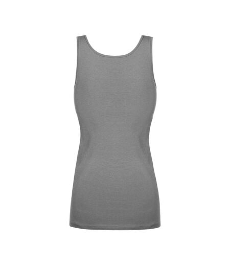 Débardeur Femme Gris Acier Uni Promodoro
