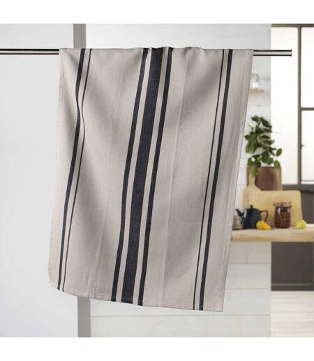 Torchon en Coton Tissé Comptoir 50x70cm Lin