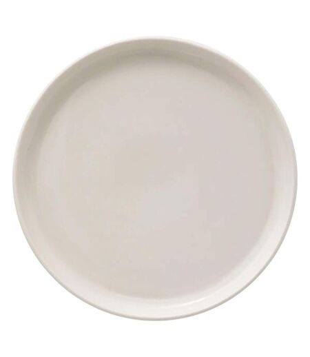 Lot de 6 Assiettes Plates Nora 27cm Blanc
