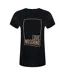 T-shirt Motif/style Logo Rectangulaire Femme Noir Love Moschino-1