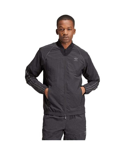Mens Originals Superstar Track Jacket Black Adidas
