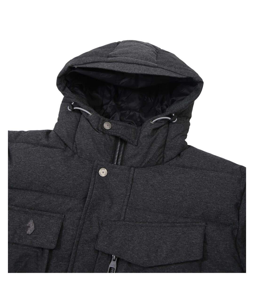Mens Utilitarian 2 Technical Padded Jacket Charcoal Luke 1977-3