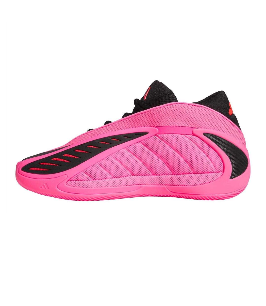 Mens Anthony Edwards Mesh Trainers Pink Black Adidas-3