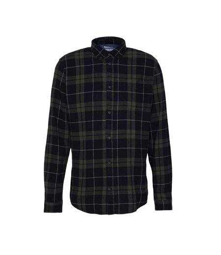 Chemise à Carreaux Kaki Homme Jack & Jones Jewilly - S