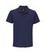 Mens summer ii pique short sleeve polo shirt french navy SOLS