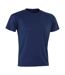 T-shirt impact aircool homme bleu marine Spiro Spiro