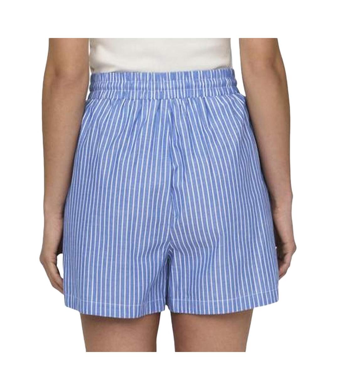 Short bleu à rayures femme only arja - l-2
