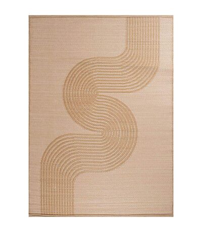 Tapis extérieur en polypropylène Spargi 1743 beige 180 x 280 cm