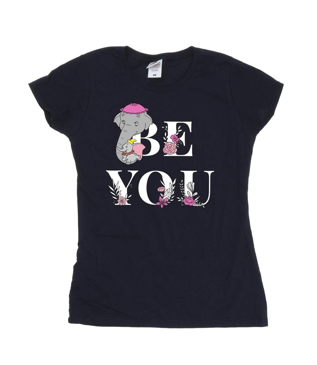 Disney - T-shirt DUMBO BE YOU - Femme (Bleu marine) - UTBI16415-1