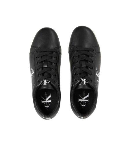 Baskets Femme Noir Blanc Calvin Klein