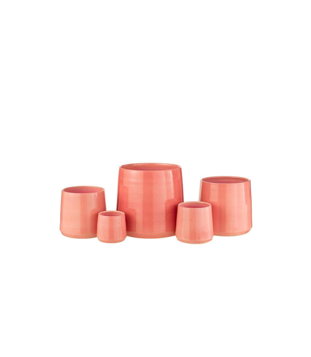Cache-Pot en Céramique Valentine 24cm Rose-2
