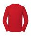 Fruit of the Loom Mens Iconic 195 Premium Ringspun Cotton Long-Sleeved T-Shirt (Red)
