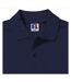 Polo À Manches Courtes Hommes Bleu Marine Russell-2