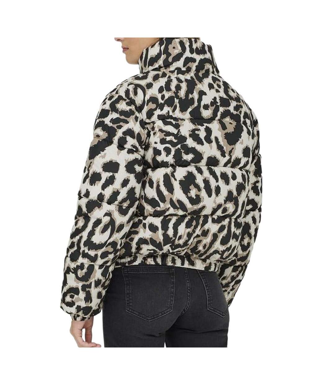 Doudoune léopard femme jdy moon life-2