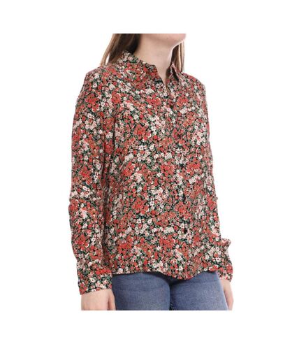 Chemise à fleurs Rouge Femme Vila Kulas - 36