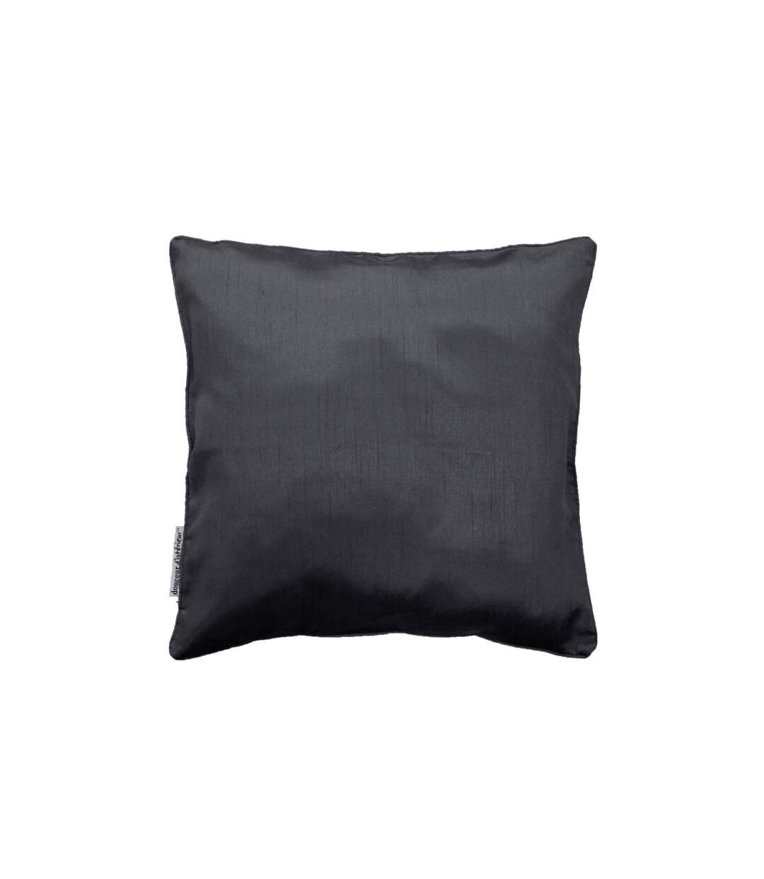 Housse de Coussin Shana 40x40cm Gris Anthracite-1