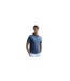 Mens Premium Mercerised Cotton Polo Shirt Blue Steel Asquith & Fox-1
