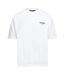 T-shirt Adulte Blanc Barney-1