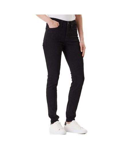 Jean skinny noir femme calvin klein mid rise ck c