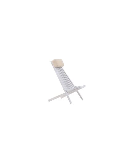 Fauteuil de Jardin Design Maja 79cm Blanc