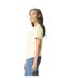 Unisex Adult Plain T-shirt Off White Gildan-3