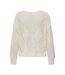 Pull Ecru Femme Only Patricia - L