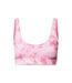 Haut De Maillot De Bain Motif/style Tie-dye Femme Rose Calvin Klein-1