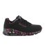 Baskets Uno Loving Love Femme Noir Skechers-4