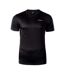 T-shirt Entraînement Sibic Homme Noir Hi-Tec-1