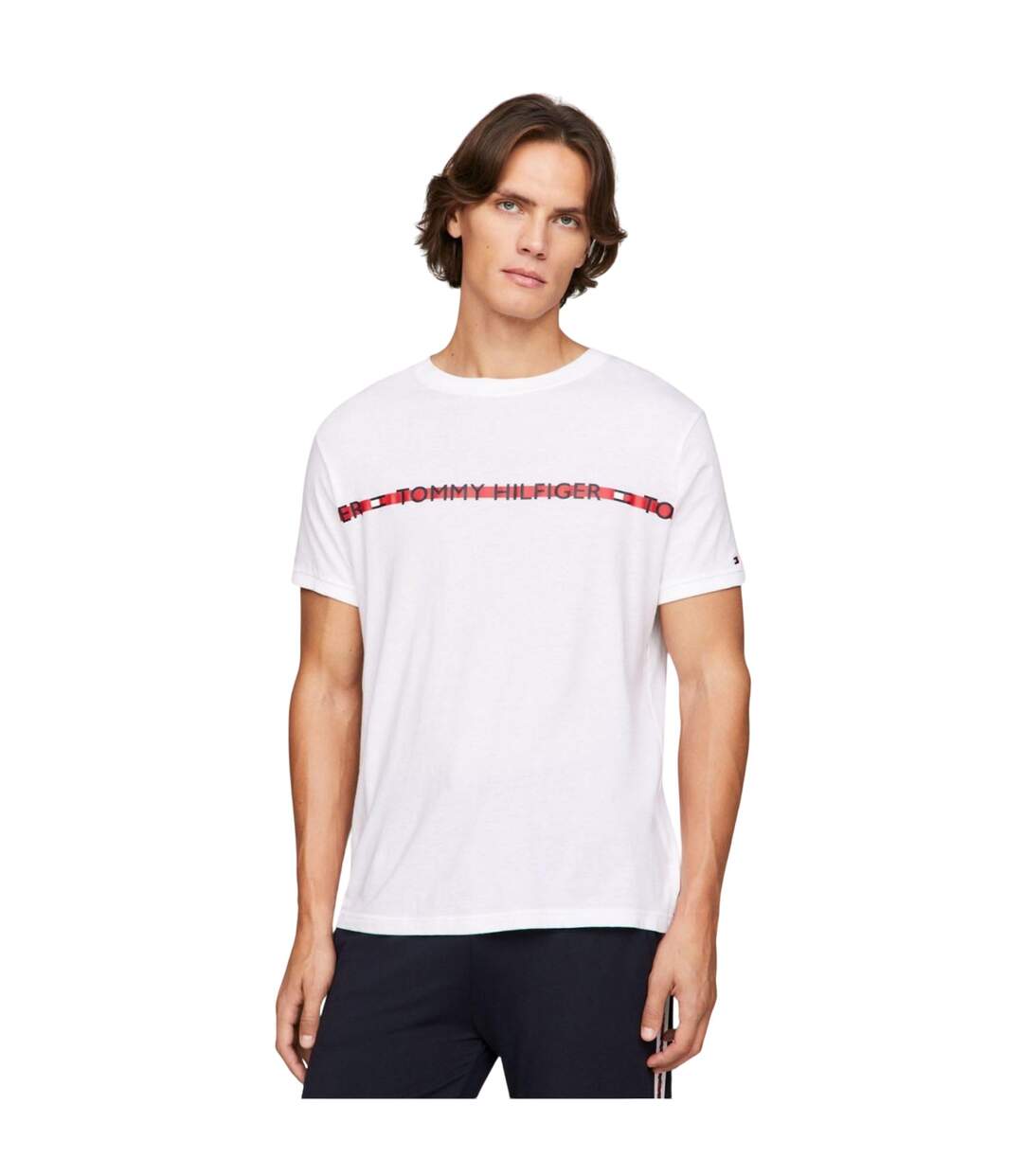 T-shirt Lounge Homme Blanc Tommy Hilfiger-1