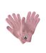 Gants Rose Femme Jott Grizz - Taille unique