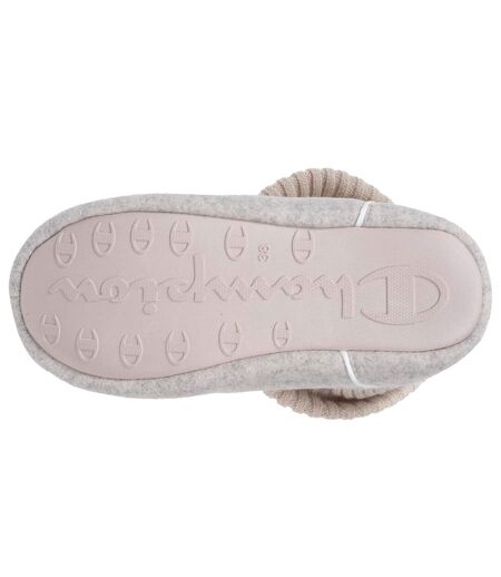 Champion Chaussons Bottillons femme polaire chinée doux pantoufle confort maison en hiver