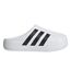 Mens Originals Superstar Eva Flat Mule Slippers White Adidas-1