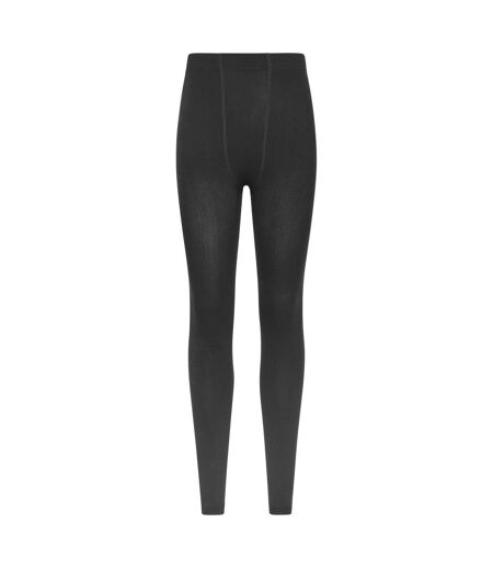 Pack of 2  Womens/ladies brushed isotherm thermal leggings  black Mountain Warehouse