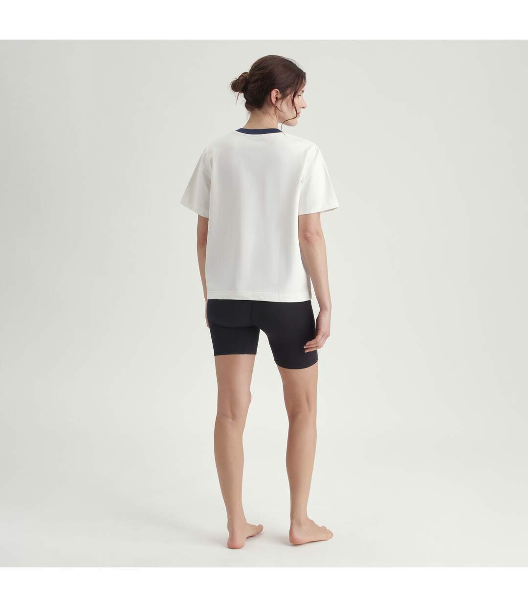 T-shirt coupe droite Dim x Inès de La Fressange-2
