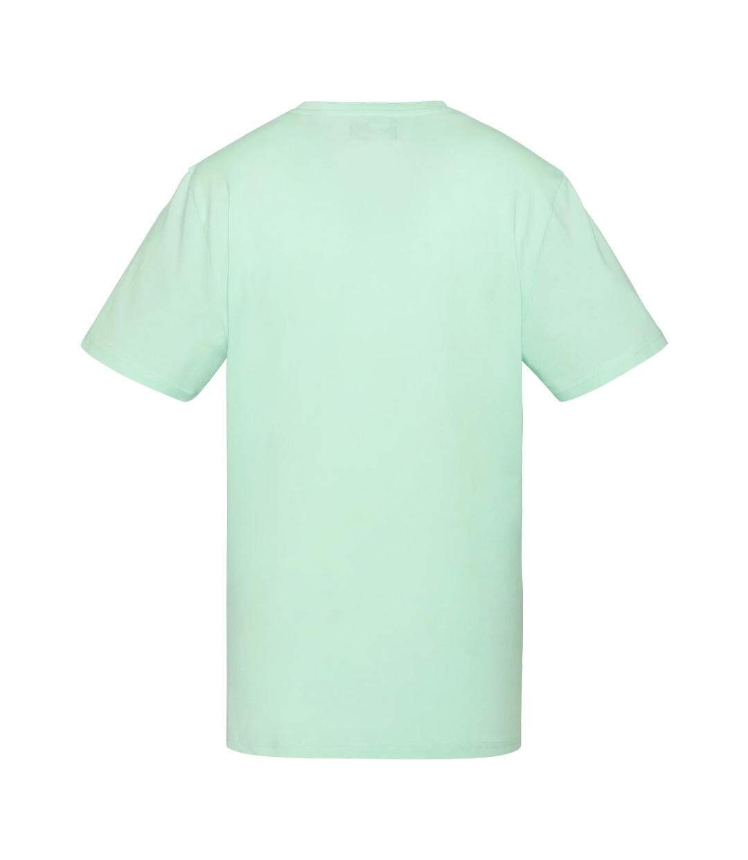 T-shirt vert clair homme schott tscrew-2