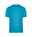T-shirt Bio Workwear Homme Turquoise Vif James And Nicholson-1