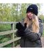 Ladies Outdoor Chenille 3M Fleece Lined Thinsulate Winter Gloves-4